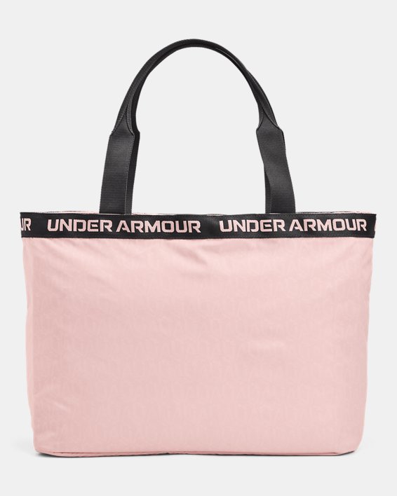 Women's UA Essentials Tote Bag, Pink, pdpMainDesktop image number 1